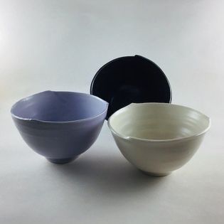 Lavender Porcelain Bowls