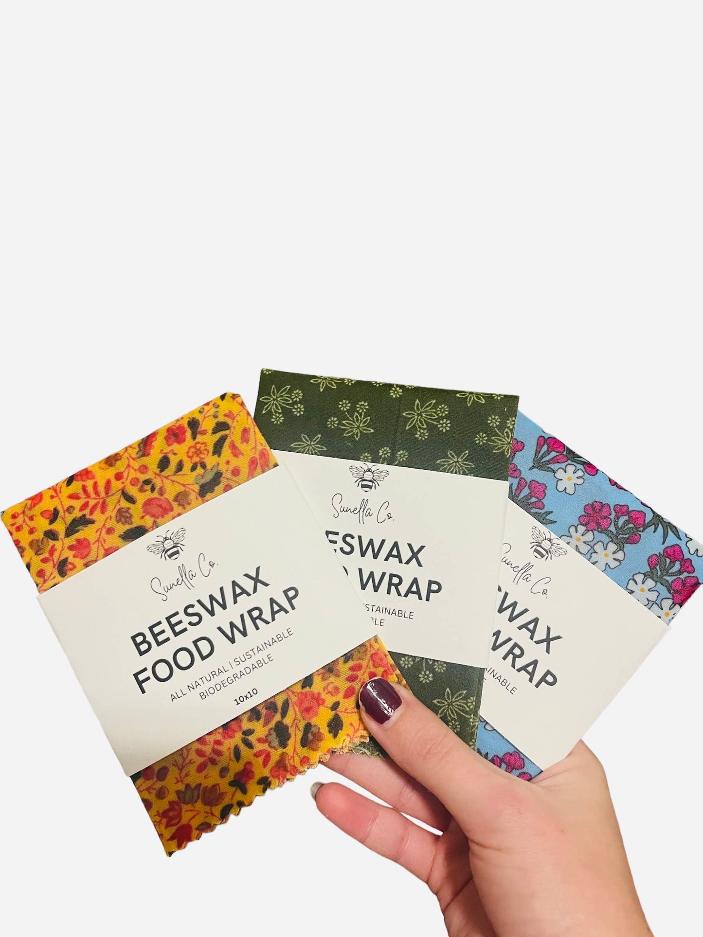 Beeswax Wraps: Three Pack