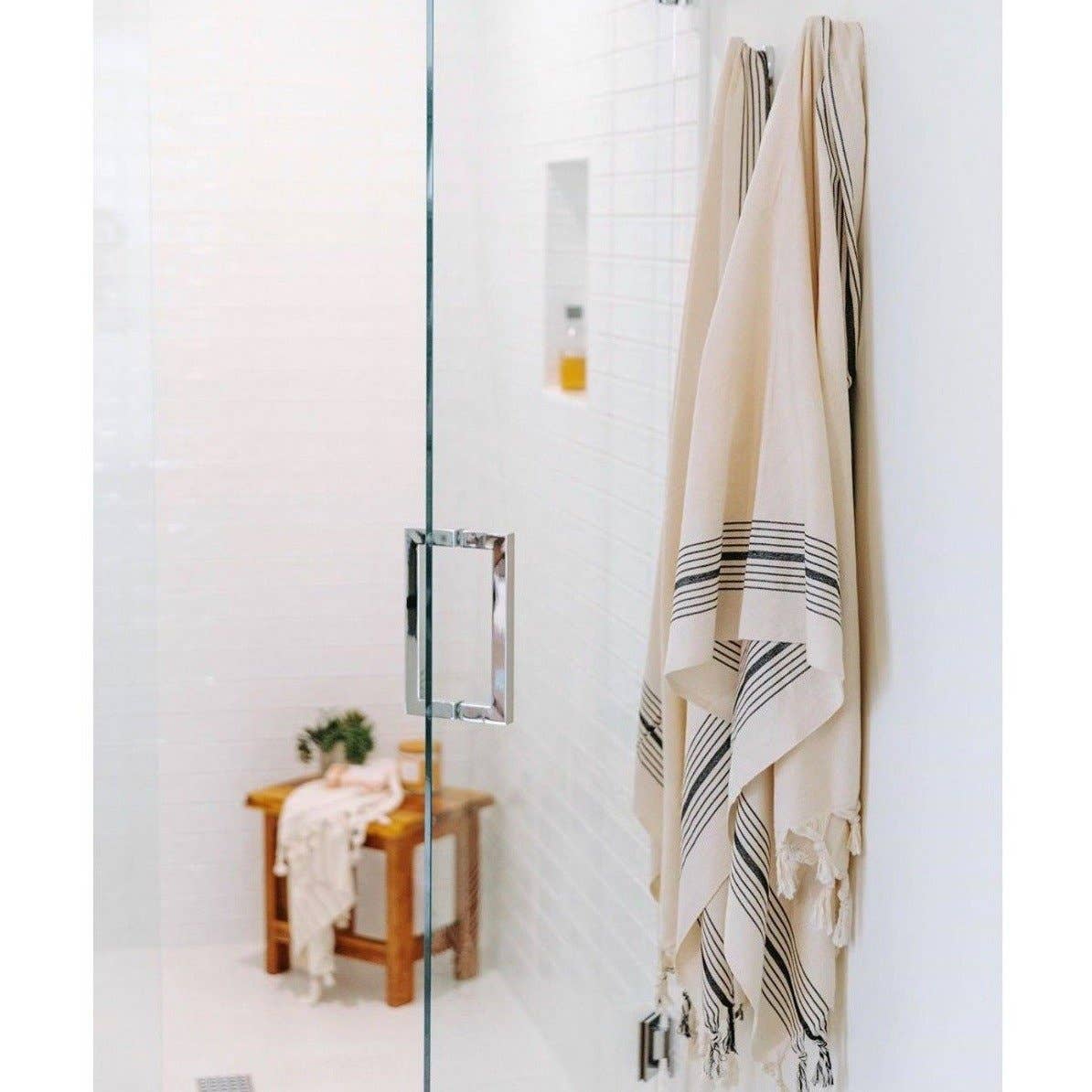 Zebrine 100% Cotton Turkish Bath Towel