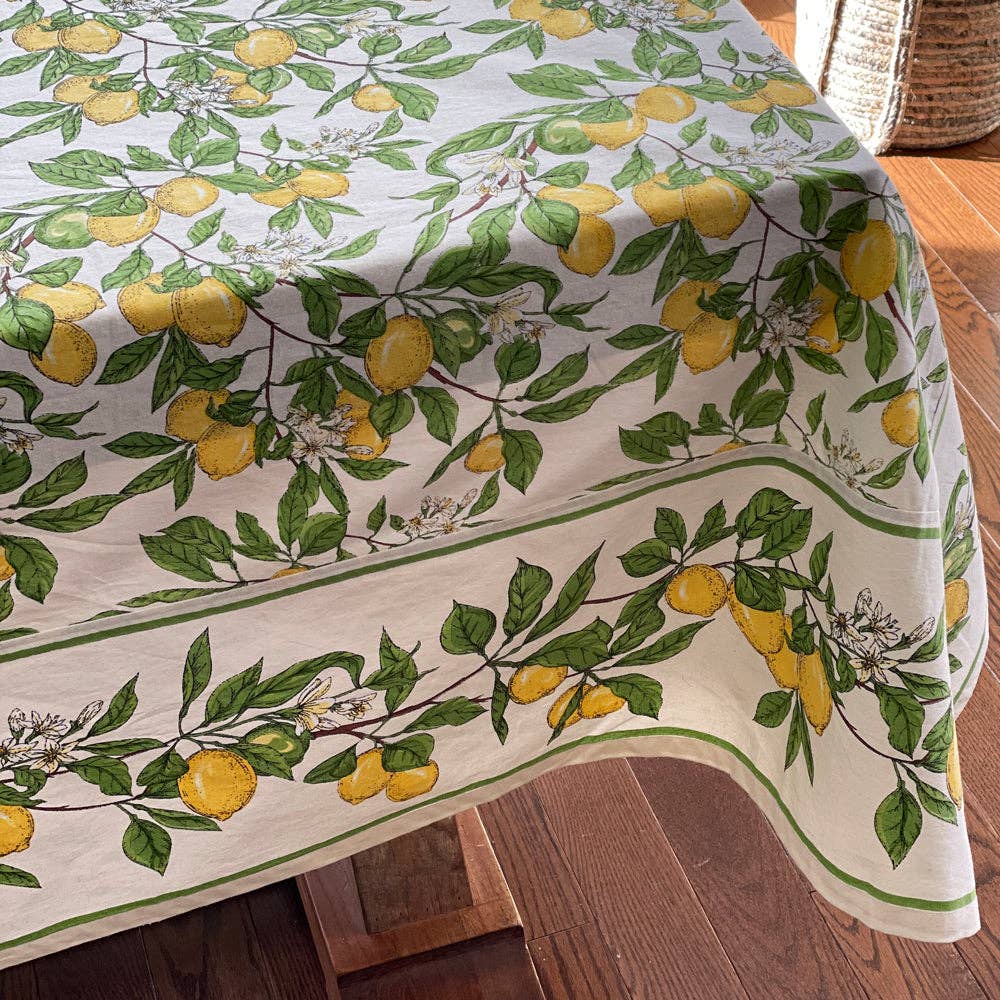 Lemon Grove Tablecloth: Multi / 60"X90"