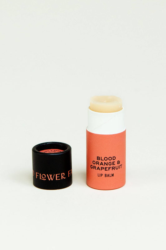Blood Orange & Grapefruit Lip Balm/0.3 oz Biodegradable Tube